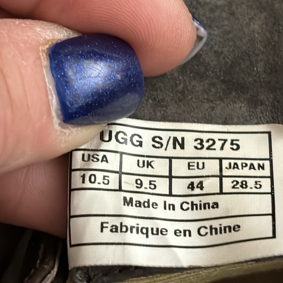 Mens leather Ugg boots - Picture 6 of 11